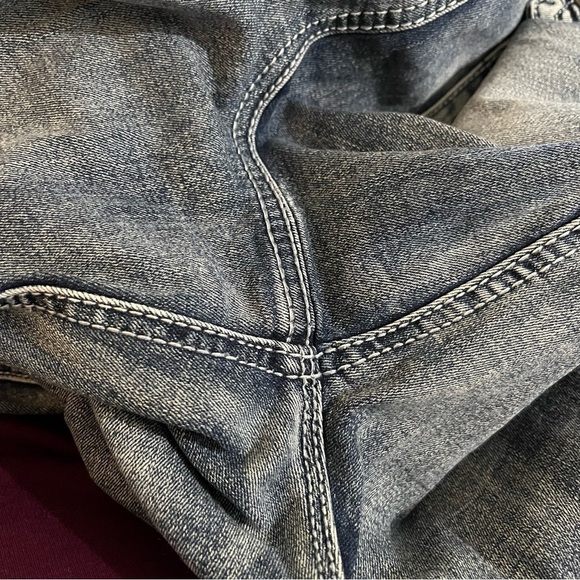 Earl Jean Rhinestone Embellished Slim Bootcut Jeans 10 - Picture 6 of 6